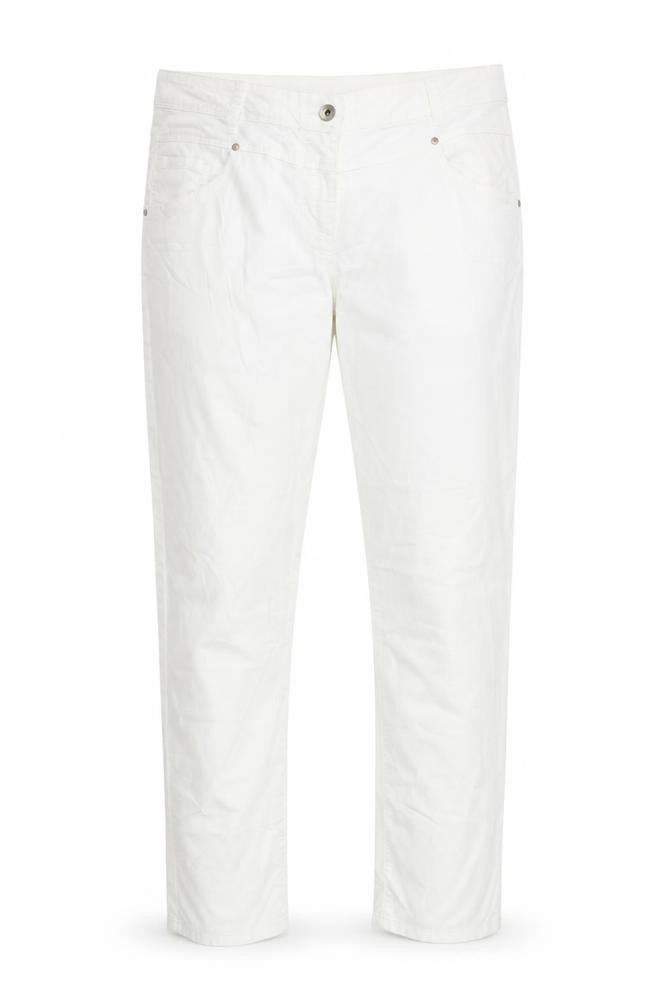 Cecil Womens White   Trousers  Size 33 in L27 in