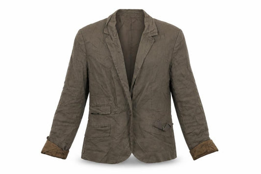 Front view of Gap women’s brown jacket blazer, size UK 6