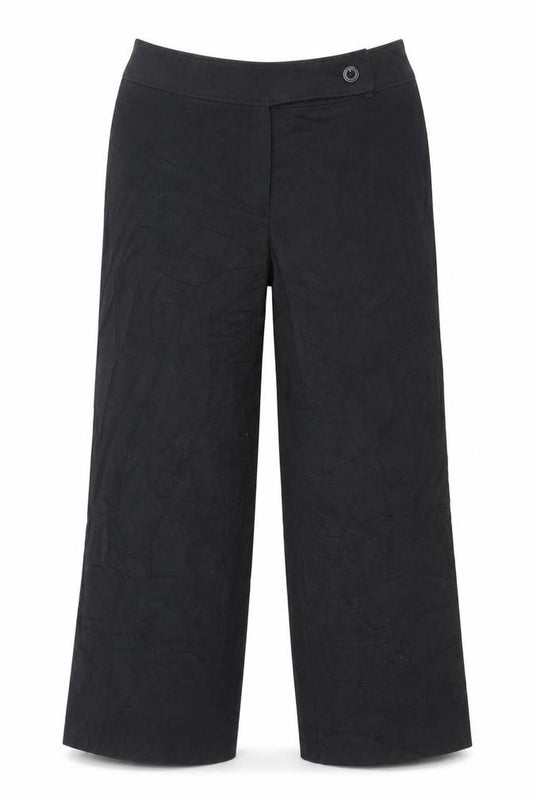 Front view of Autonomy women’s blue trousers, size UK 36, in, 29-inch leg