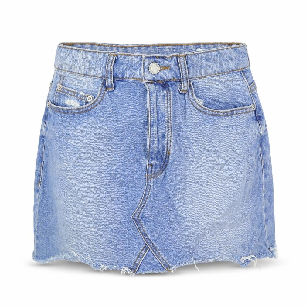 Bershka Womens Blue   A-Line Skirt Size 4