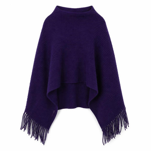 BLK  Womens Purple    Shawl/Wrap