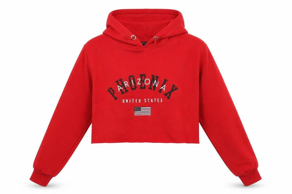 New Look Girls Red   Pullover Hoodie Size 10 Years