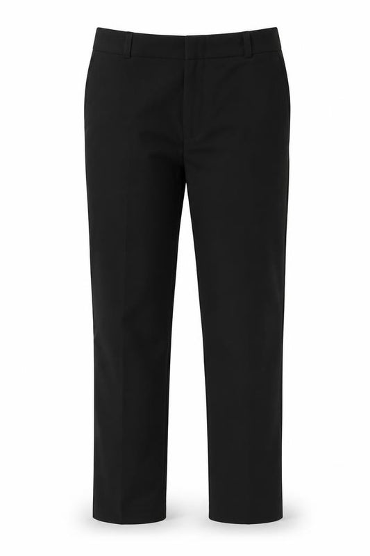 Front view of Marks & Spencer boys’ black dress pants trousers, size 10, years