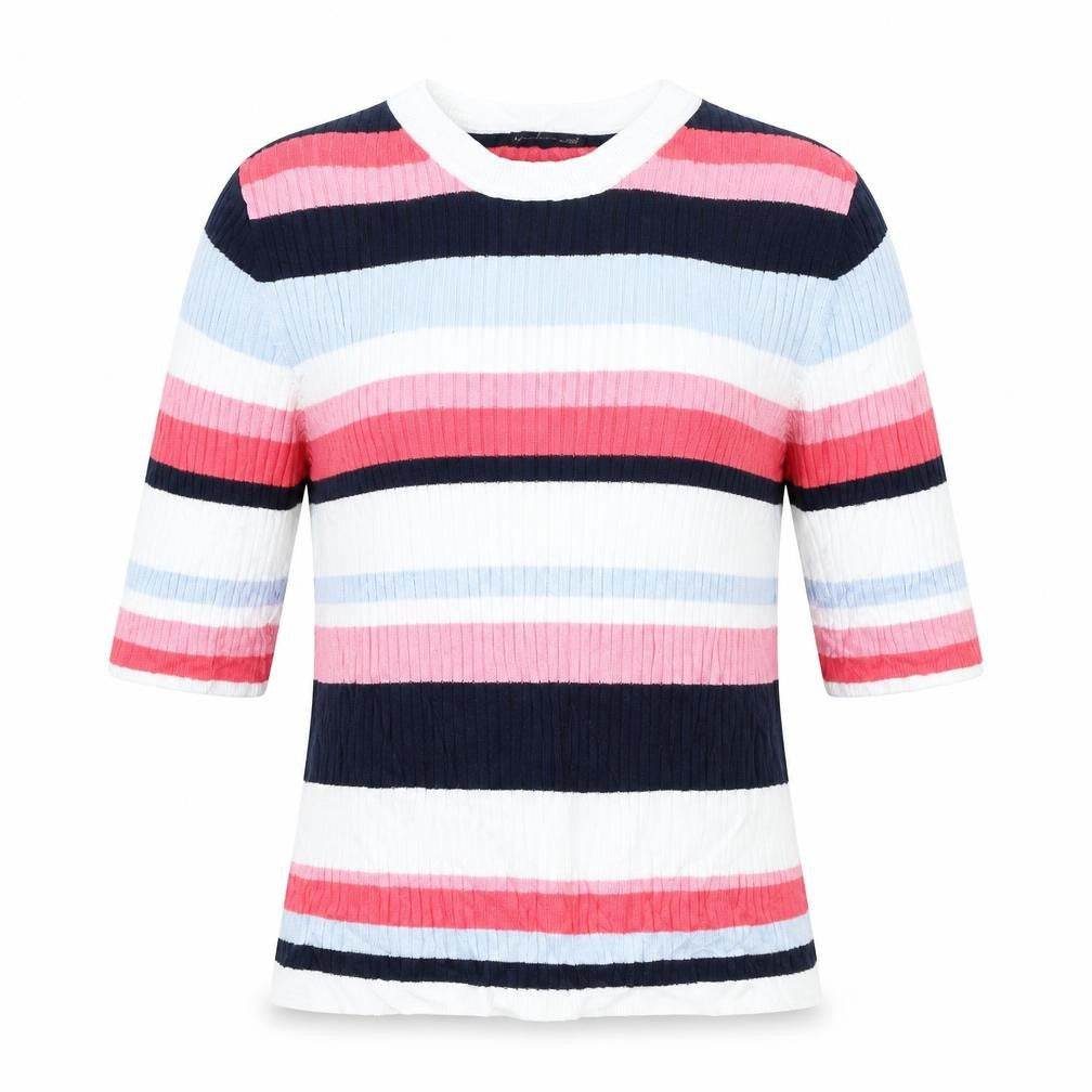 Marks & Spencer Womens Multicoloured Striped  Pullover Jumper Size 12