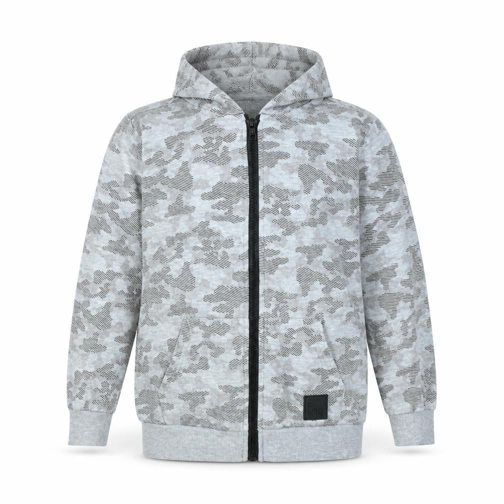 F&F Girls Grey Camouflage  Jacket  Size 9 Years