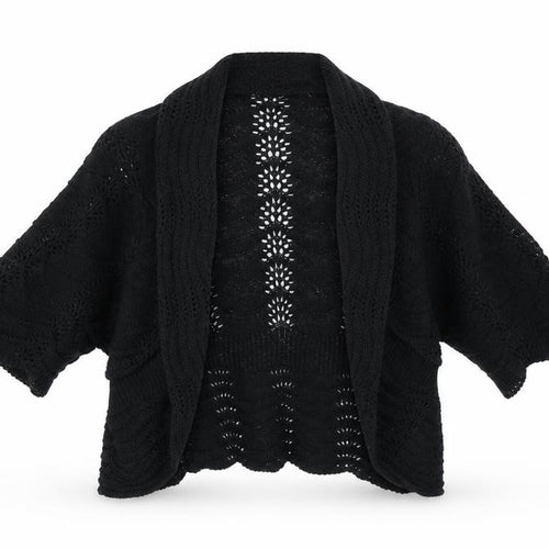 M&Co Womens Black   Shrug Jumper Size S
