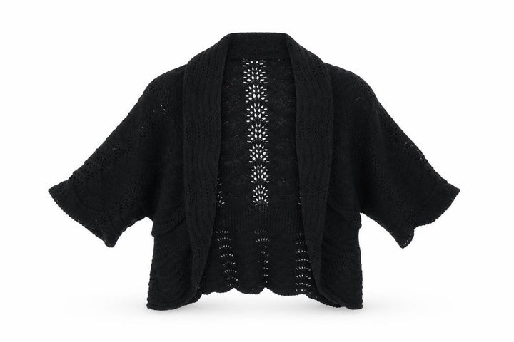 M&Co Womens Black   Shrug Jumper Size S