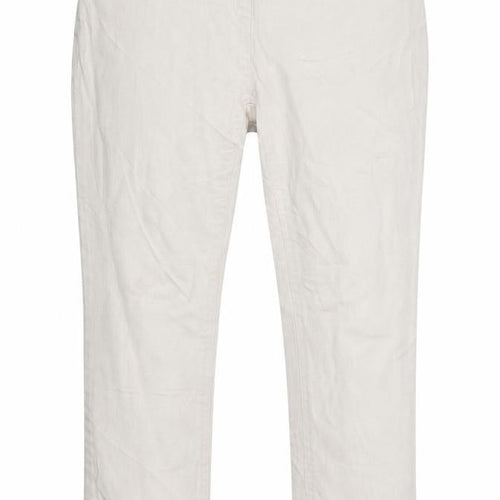 Moda Womens White  Denim Skinny Jeans Size 14 L27 in