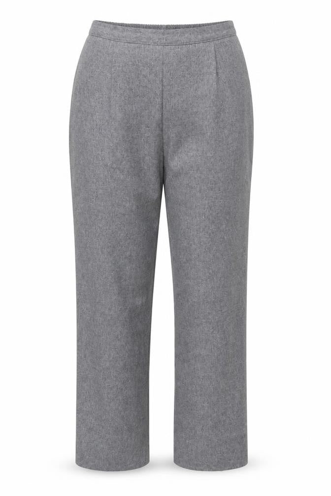 Bonmarché Womens Grey   Trousers  Size 14 L21.5 in - .