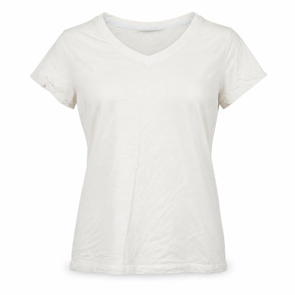 Preworn Womens White   Basic T-Shirt Size M