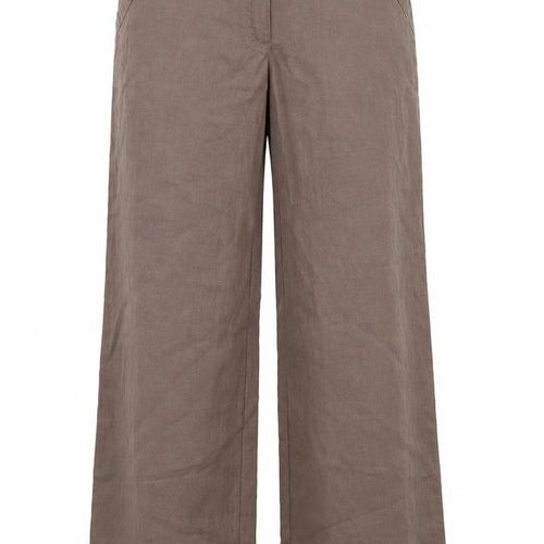 limted Womens Brown   Trousers  Size 8 L27 in
