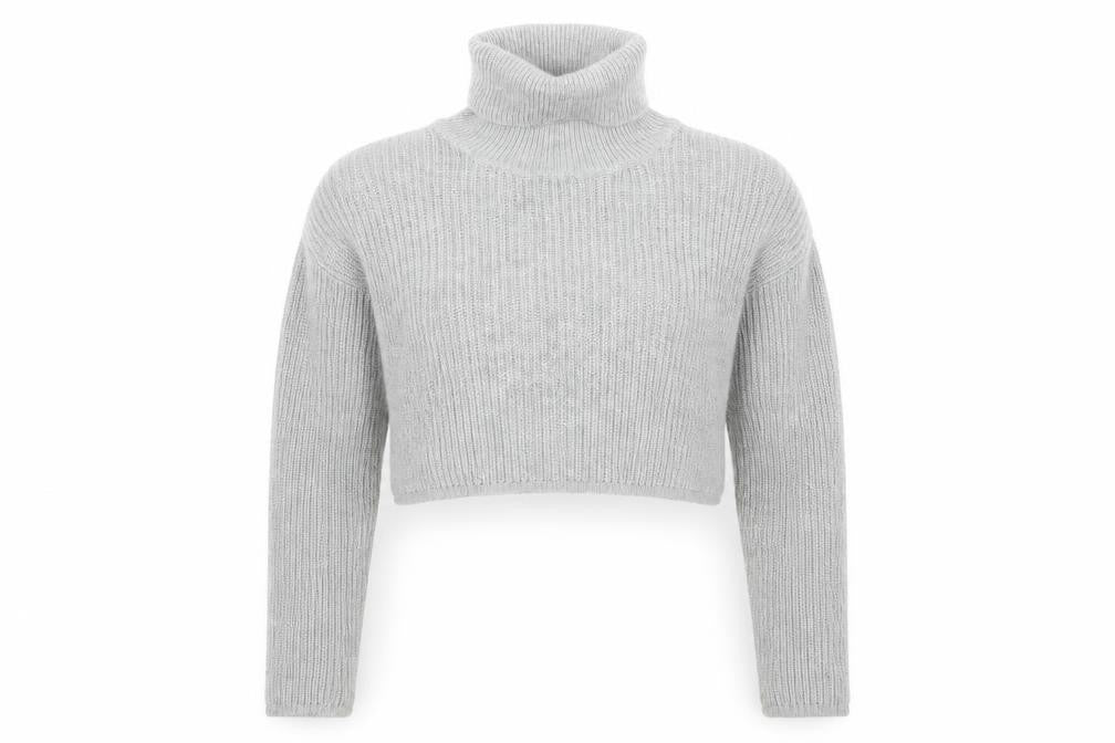 Front view of Missguided women’s grey jumper, size M