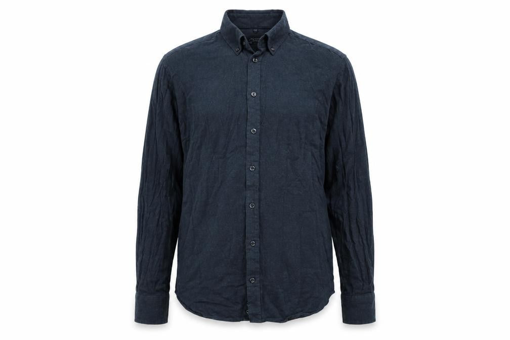 Gino Marcello Mens Blue    Dress Shirt Size S
