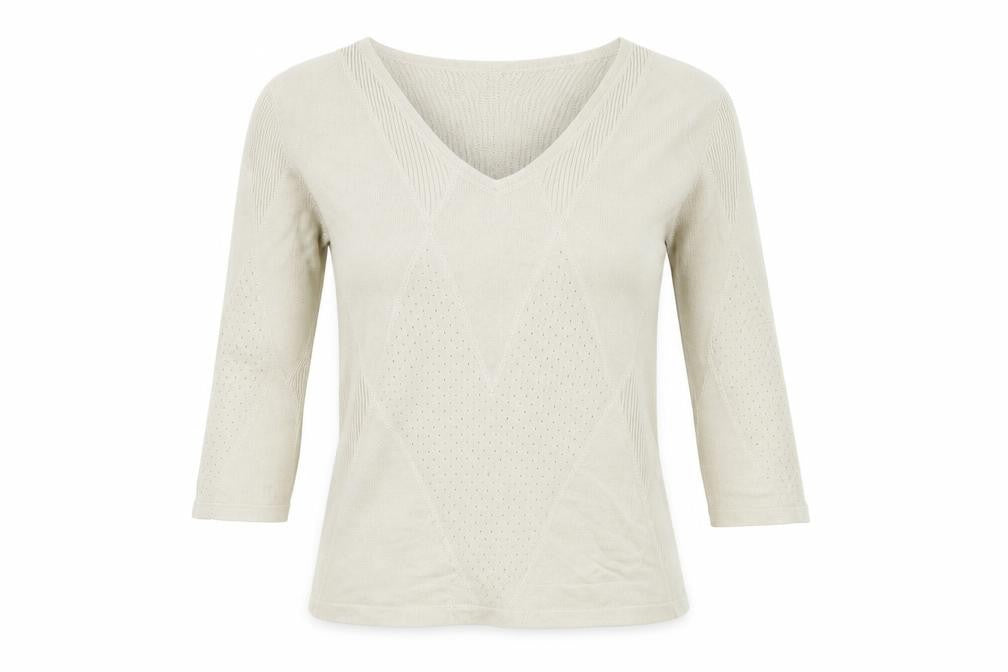 Linea  Womens Beige   Pullover Jumper Size M