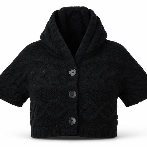 unita Womens Black   Cardigan Jumper Size XL