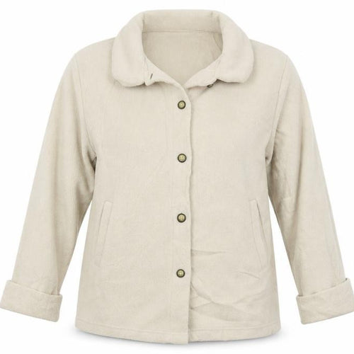 Preworn  Womens Beige   Jacket Coat Size S