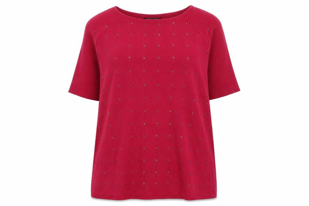 Front view of Al Paradise women’s pink jumper, size L