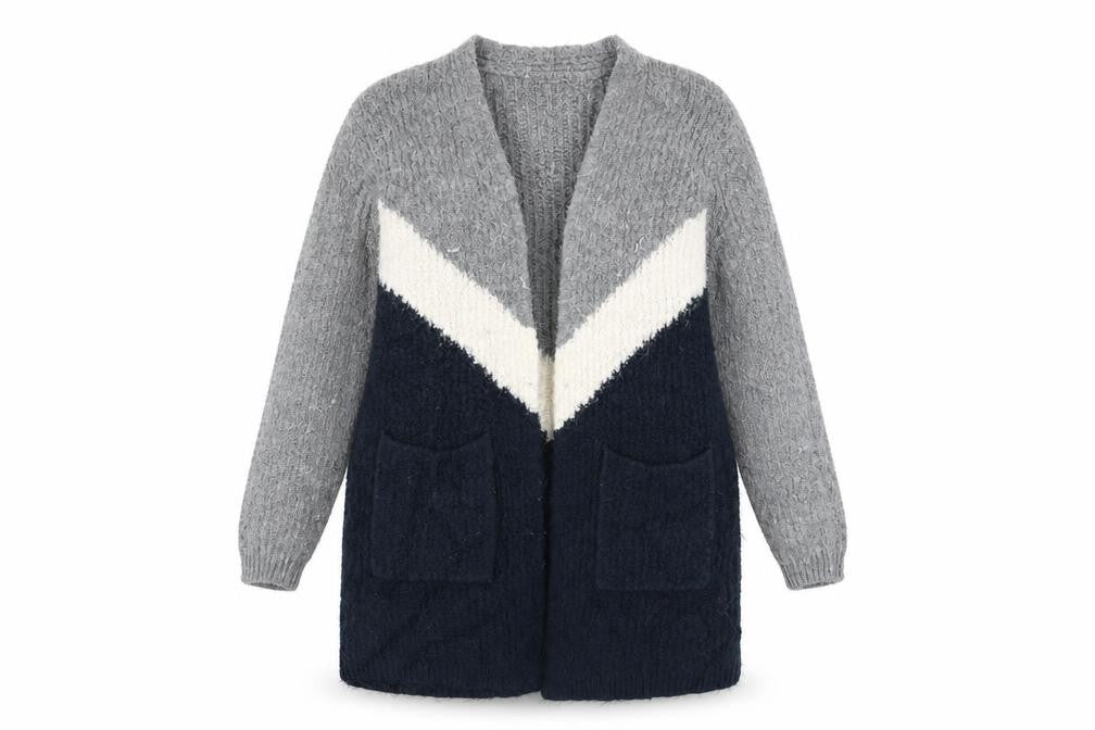 M&S Womens Grey   Cardigan Jumper Size M