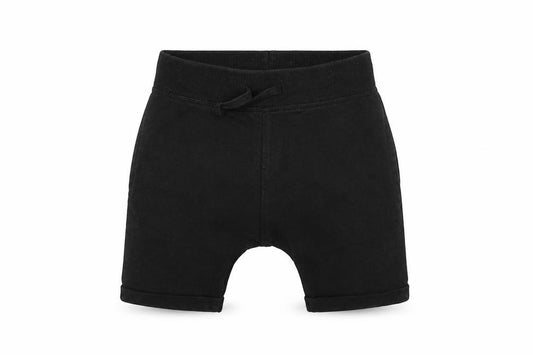 Front view of Next boys’ black jogger trousers, size 2-3, years