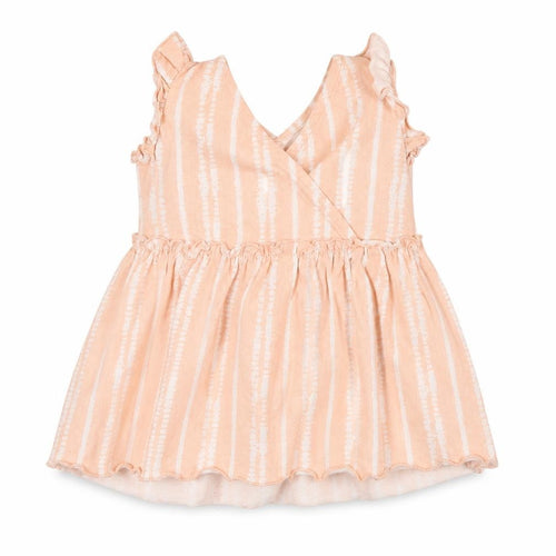 George Girls Orange Polka Dot  Fit & Flare  Size 6-9 Months