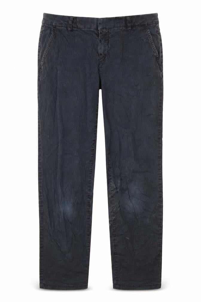 H&M Womens Blue  Denim Straight Jeans Size 10 L28 in