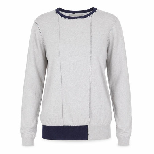 Front view of Next women’s grey jumper, size UK 10
