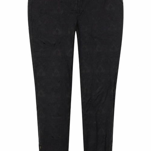Newlook Womens Black   Trousers  Size 12 L28 in