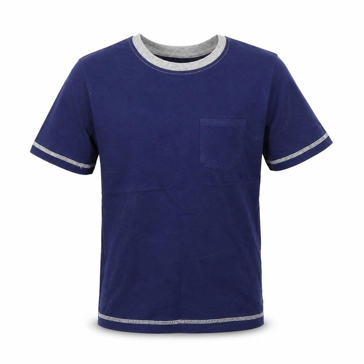 Nutmeg Girls Blue Basic T-Shirt Size 8-9 Years