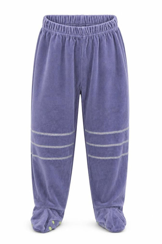 Front view of Preworn girls’ blue solid cami pyjama pants, size 6, years