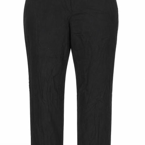 Preworn Womens Black   Trousers  Size 2XL L27 in