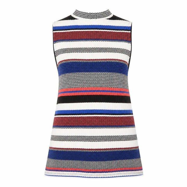 Matalan Womens Blue Striped  Tunic Jumper Size 14