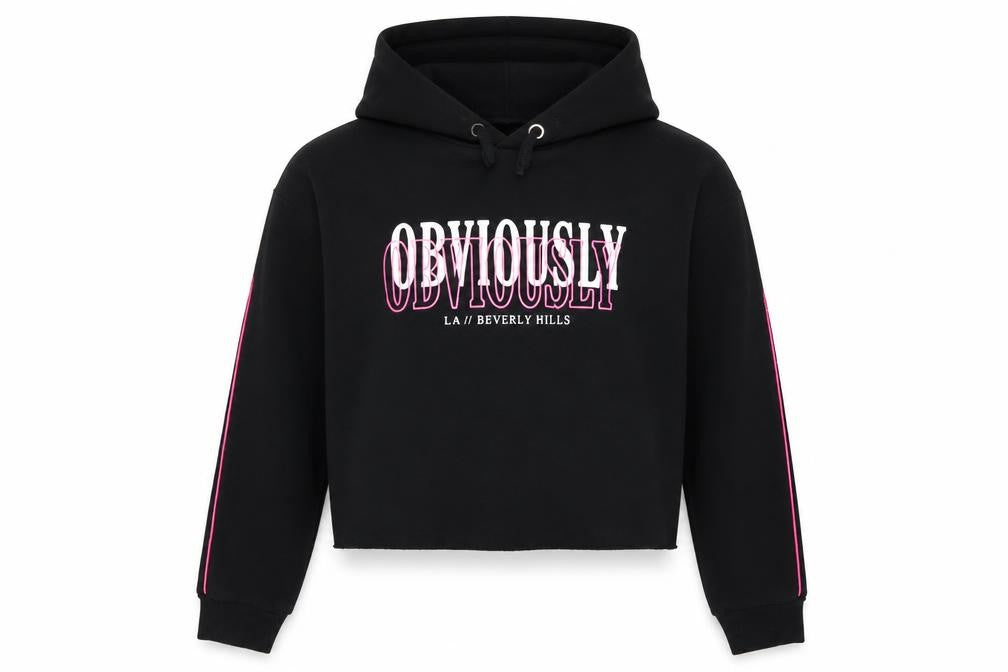Front view of Primark boys’ black pullover hoodie, size 15, years
