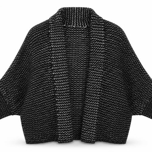 Lara Knit Womens Black   Cardigan Jumper Size M