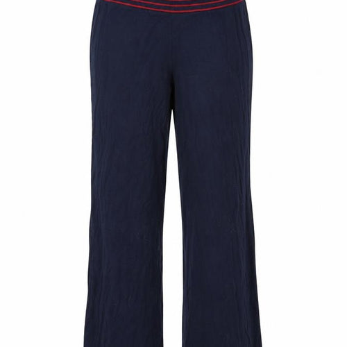 Preworn Womens Blue Striped  Trousers  Size 8 L29 in