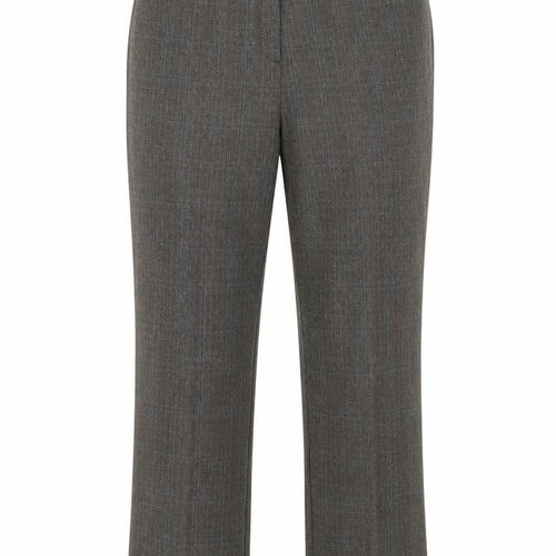 Mia Moda Womens Brown   Trousers  Size 14 L30 in