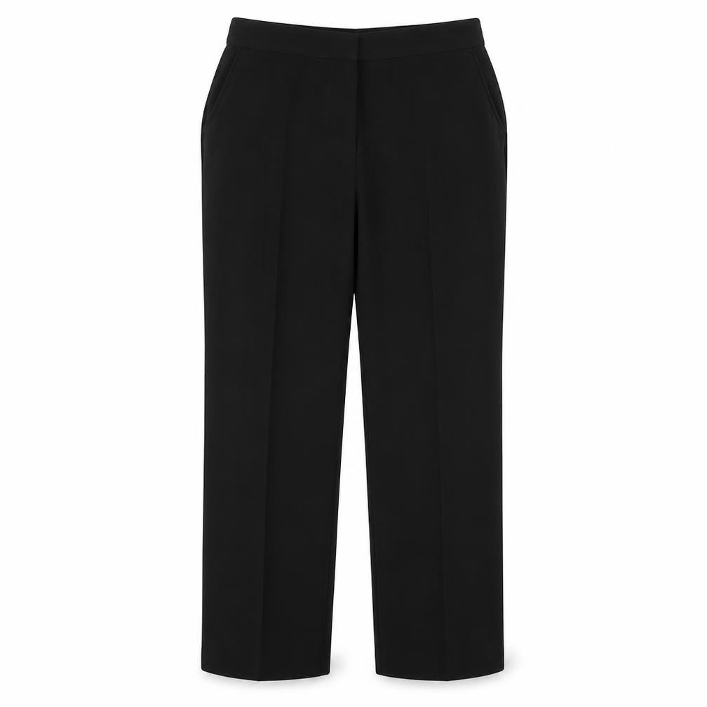 Preworn Womens Black   Trousers  Size 34 in L30 in
