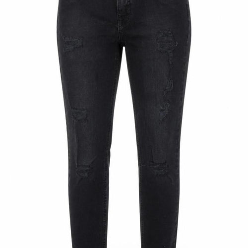 Denim & Co. Womens Black   Skinny Jeans Size 8 L29 in