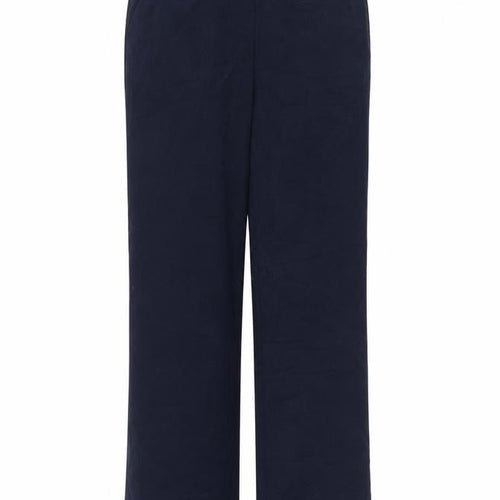 Marks and Spencer Womens Blue   Trousers  Size 10 L26 in