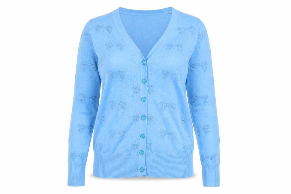 Cutie Womens Blue   Pullover Jumper Size S
