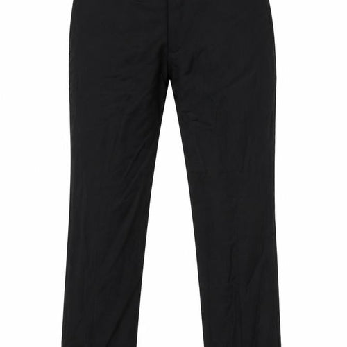 Preworn Womens Black  Flannel Trousers  Size 34 L28 in