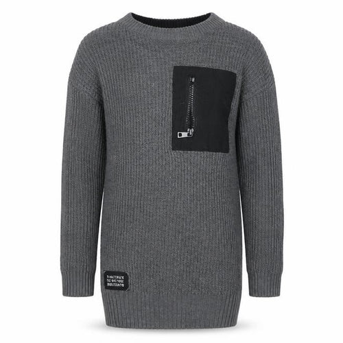 pep co Girls Grey   Jumper Dress  Size 7 Years