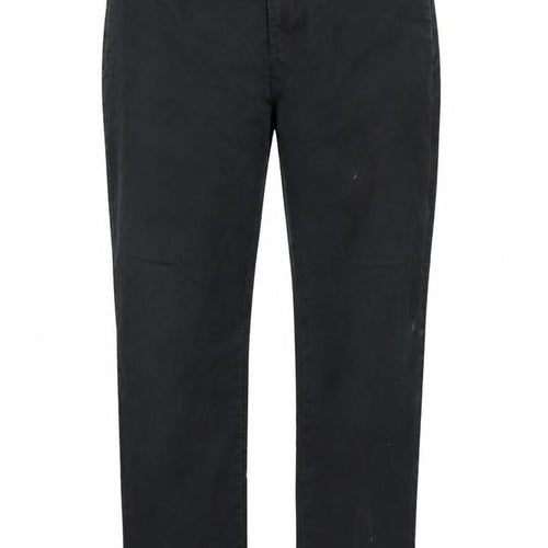 ACW85 Womens Black  Denim Straight Jeans Size 36 L27 in