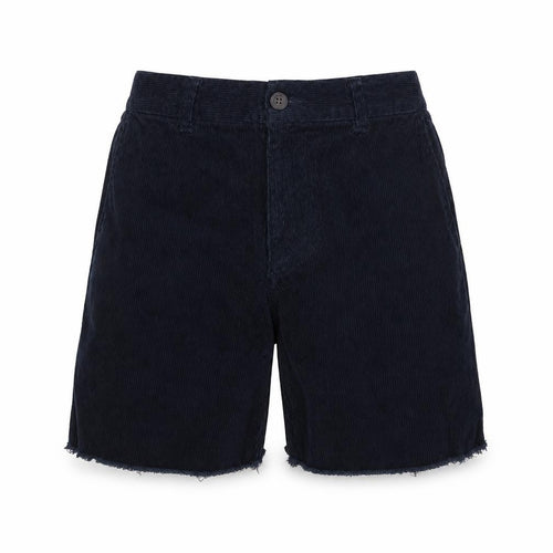 M&S Womens Blue  Corduroy Chino Shorts Size 34 in