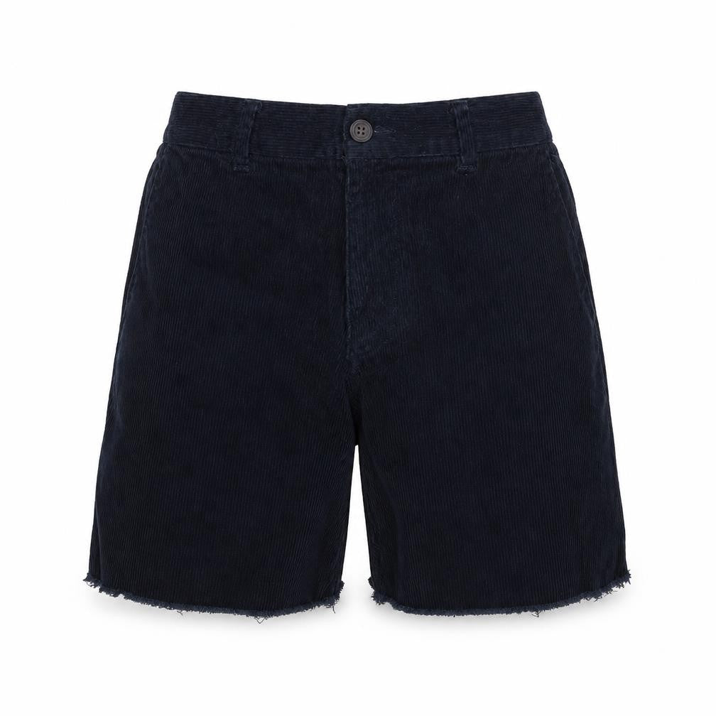 M&S Womens Blue  Corduroy Chino Shorts Size 34 in