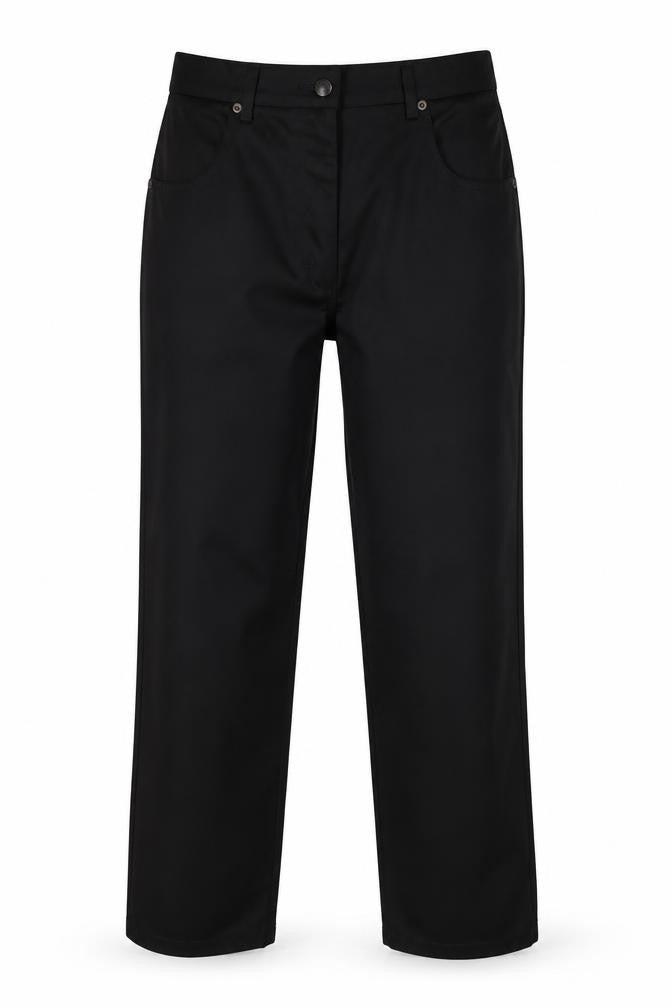 Alexandra Womens Black  Denim Straight Jeans Size 10
