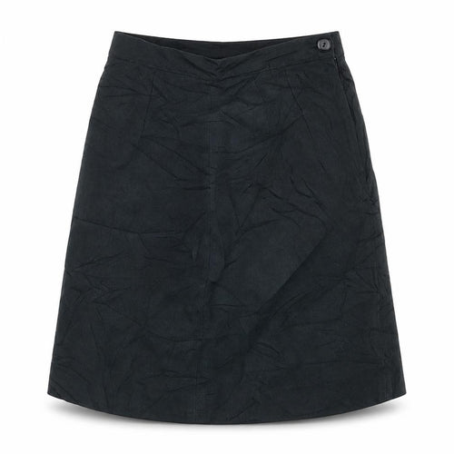 Preworn Womens Black   A-Line Skirt Size 26 in