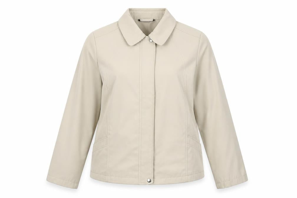 BM Womens Beige   Jacket Coat Size M
