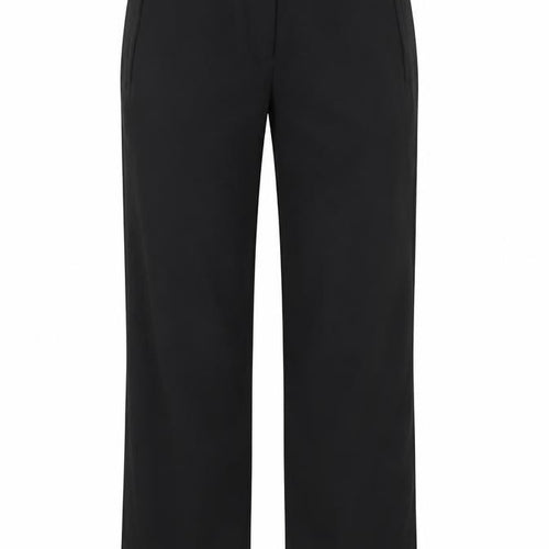 M&S Womens Black Houndstooth  Trousers  Size 8 L28 in