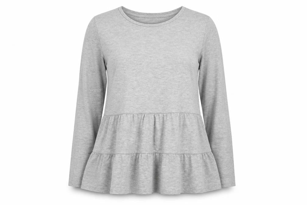 George Womens Grey   Tunic Blouse Size 12