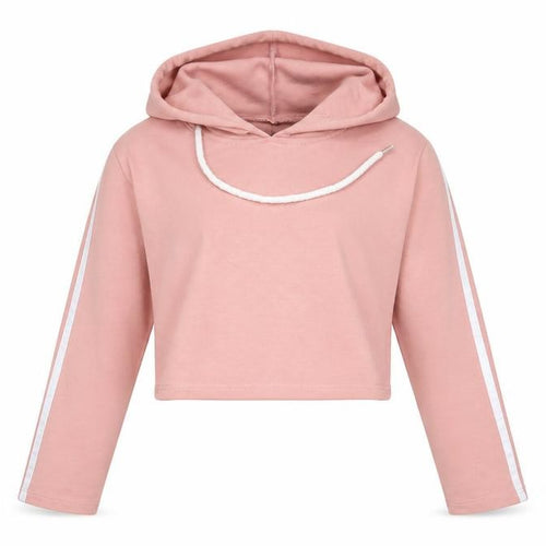 Misspap Womens Pink   Pullover Hoodie Size 8  - cropped hoodie